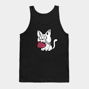 valentine cat Tank Top